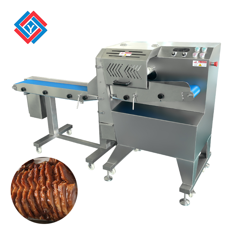 TJ-304E Conveyor belt type meat cutting machine