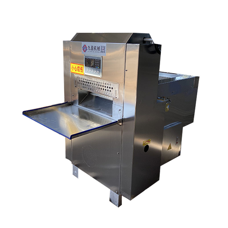 JY-4S Automatic Frozen Meat Roll Slicer Cutting Machine