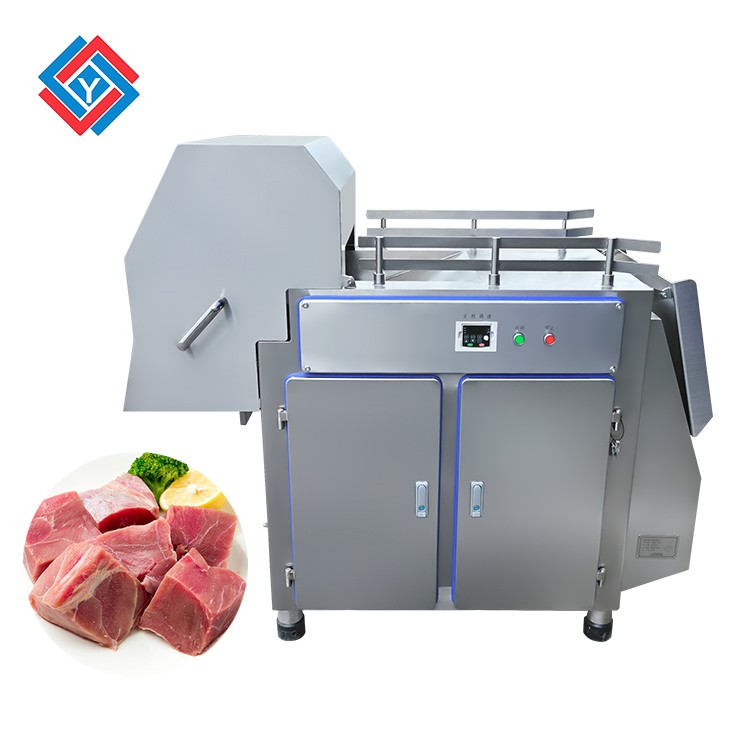 JYQK-2000 Large Frozen Meat Block Cube Cutting Machine
